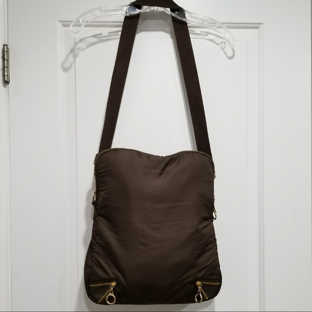 Nylon Brown Handbag - Picture 5 of 7